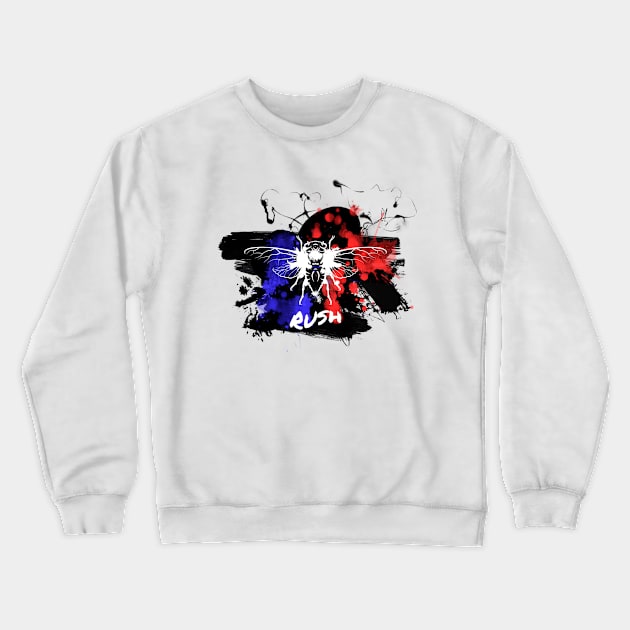 RUSH Crewneck Sweatshirt by edoobix